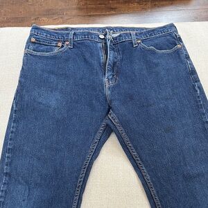 Levi's Dark Blue Straight Jeans